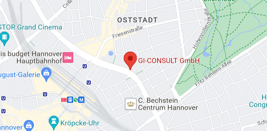 GI-CONSULT-GmbH-Kontakt-Standort-Hannover-Maps-Karte